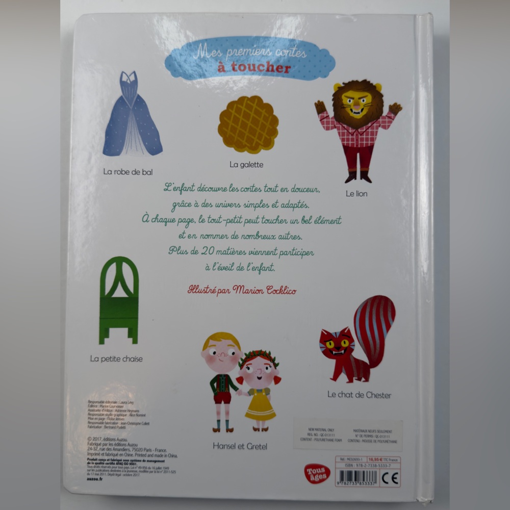 📚 Mes premiers contes à toucher - Picture 2 of 9